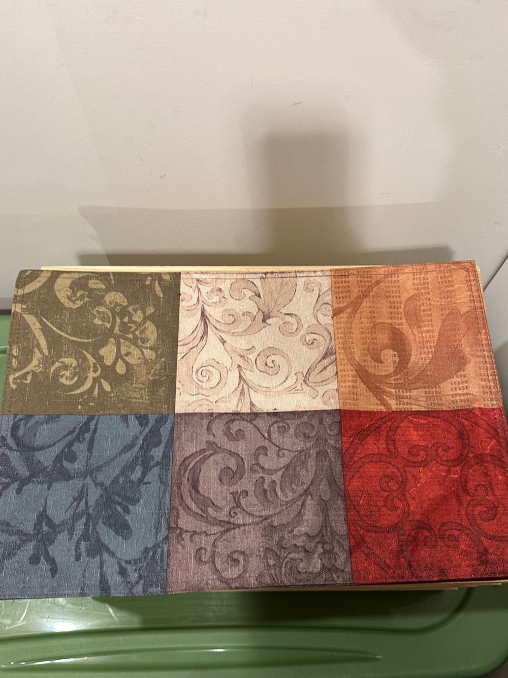 Mainstays Patchwork Set of 4 Placemats 13”x 18”